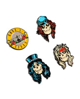 Guns n' Roses - Set 4 pins "Guns n' Roses" - D2fy · Rocktud - Rocktud
