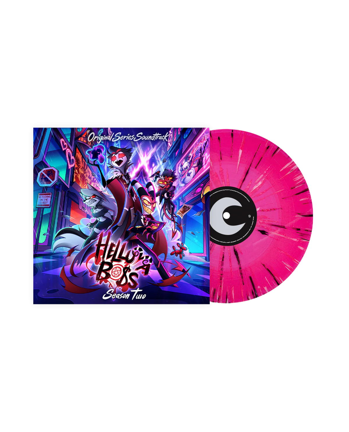 Helluva Boss - LP Vinilo Negro y Rosa "Season Two OST" - D2fy - Direct To Fans - Helluva Boss