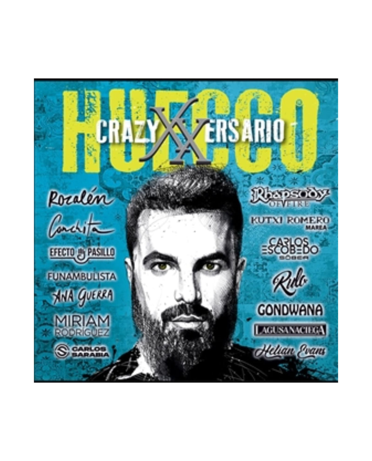 Huecco - LP Vinilo+ CD "CrazyXVersario" - D2fy · Rocktud - D2fy