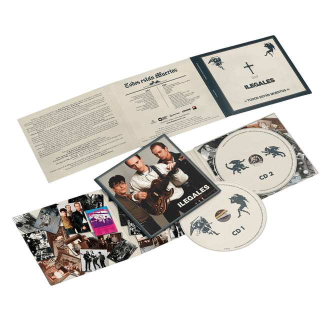 Ilegales - 2CD "Todos están muertos (Edición Deluxe)" - D2fy - Direct To Fans - Ilegales