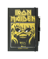 Iron Maiden - Cuaderno A5 premiun con bolígrafo proyector "Iron Maiden" - D2fy · Rocktud - Rocktud
