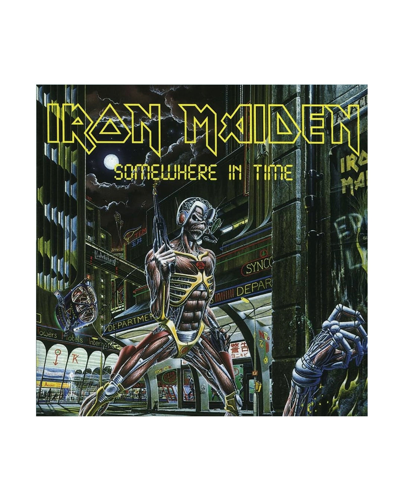 【LP】IRON MAIDEN SOMEWHERE IN TIME Iron Maiden Somewhere In Time - Complete Japanese Vinyl LP