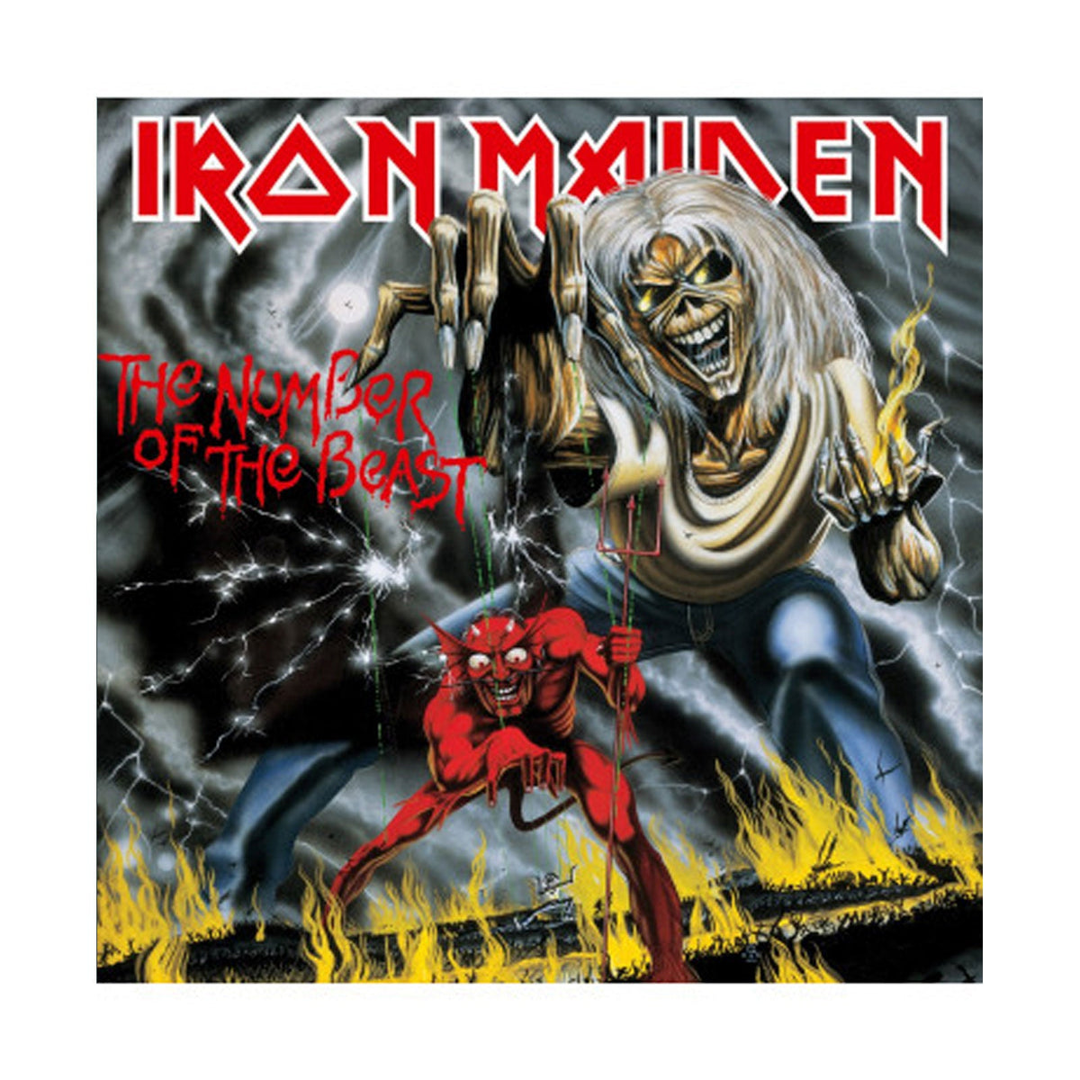 s*a様 IRON MAIDEN/ THE NUMBER OF THE BEAS THE NUMBER OF THE BEAST VINYL LP1982 IRON MAIDEN: IRON MAIDEN