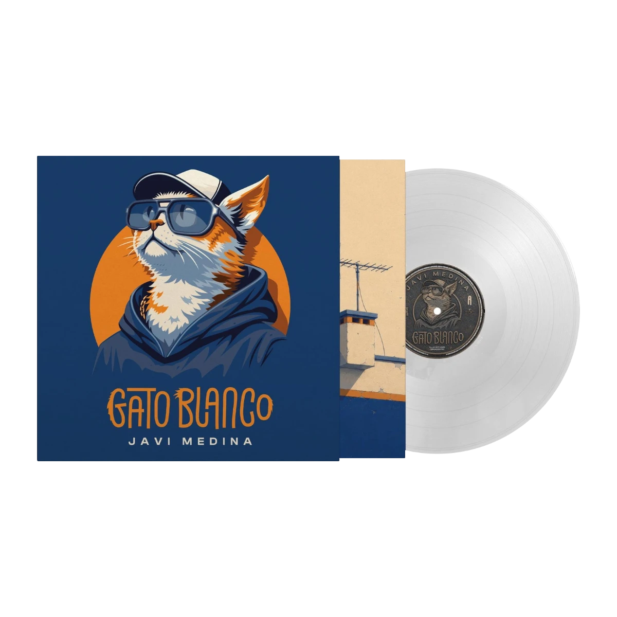 Javi Medina - LP Vinilo Blanco "Gato Blanco"