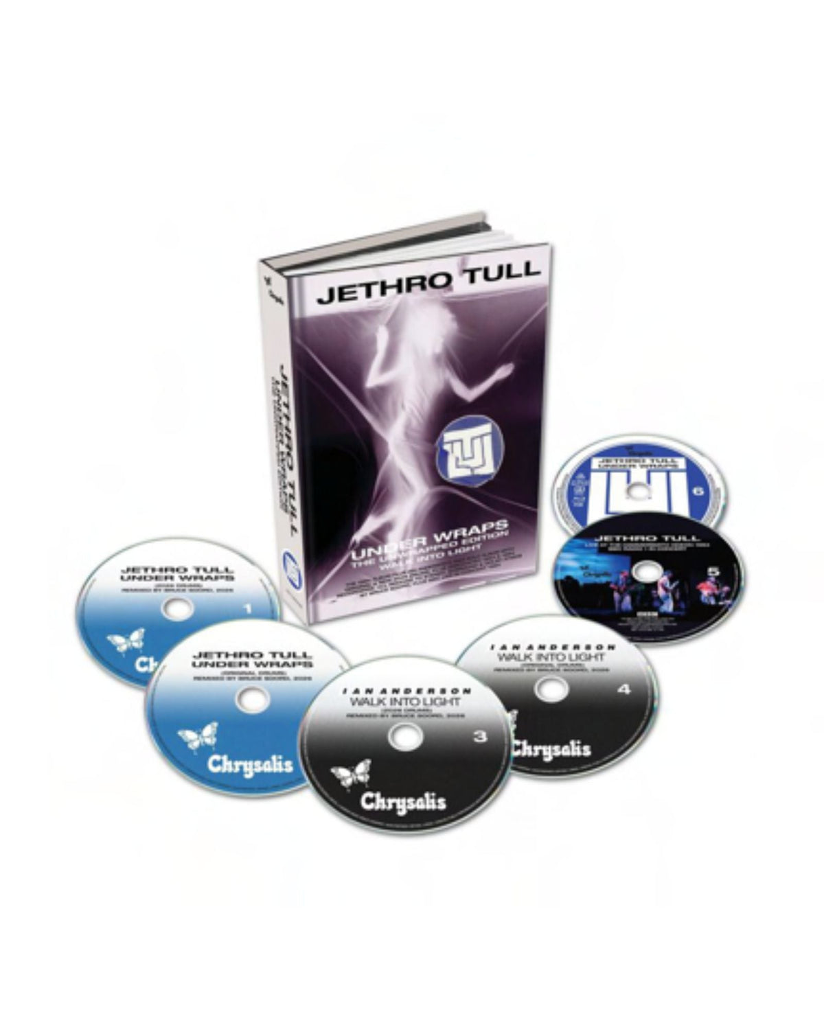 Jethro Tull - 5CD+ Blu - ray "Under Wraps" - D2fy - Direct To Fans - D2fy