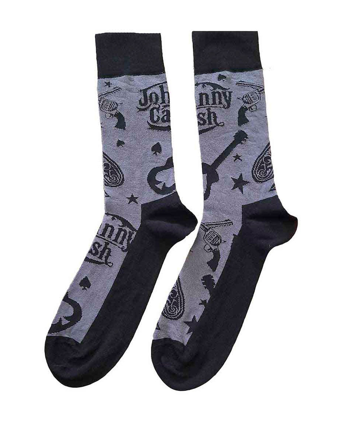 Johnny Cash - Calcetines "Guitars n' Guns" - D2fy · Rocktud - Rocktud