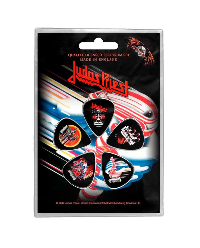 Judas Priest - Pack de púas "Turbo" - D2fy · Rocktud - Rocktud