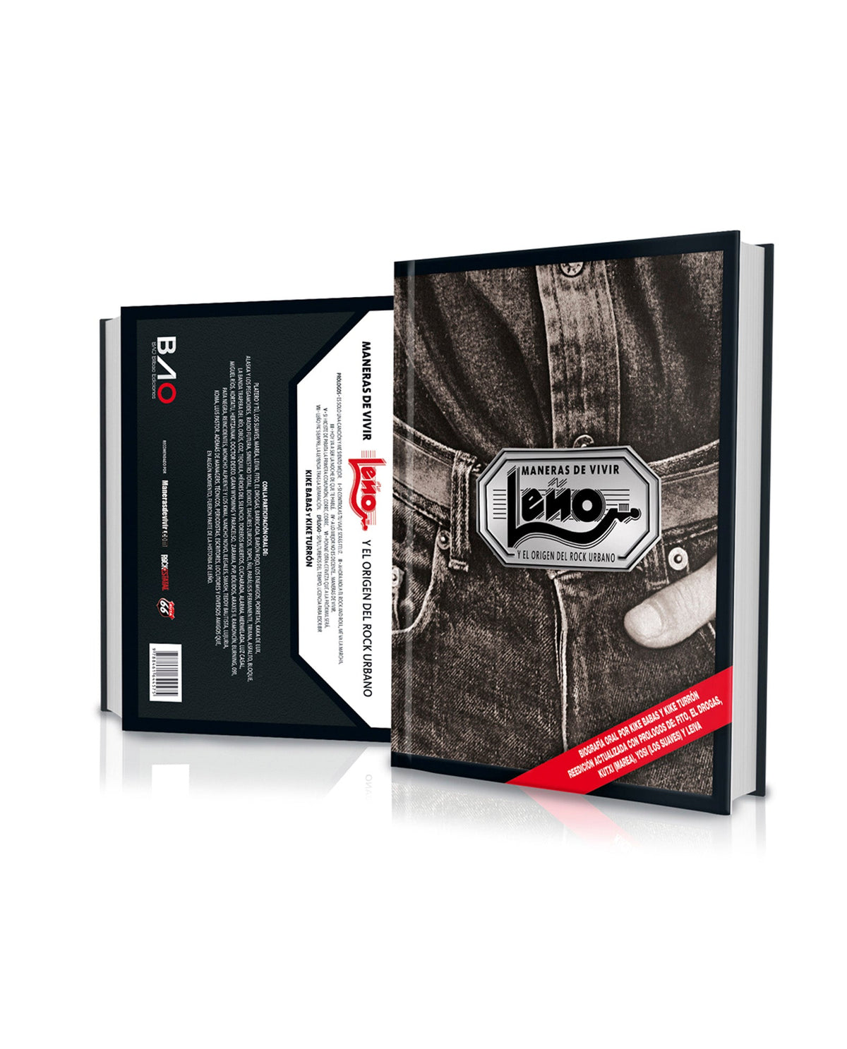 Kike Babas & Kike Turrón - Libro "Maneras de Vivir. Leño y el origen del rock urbano" - D2fy · Rocktud - Rocktud