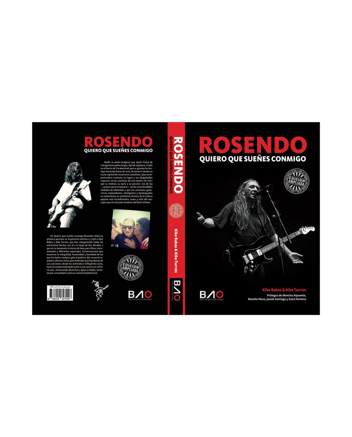 Kike Babas & Kike Turrón - Libro "Rosendo. Quiero que sueñes conmigo (Edición ampliada)" - D2fy - Direct To Fans - D2fy