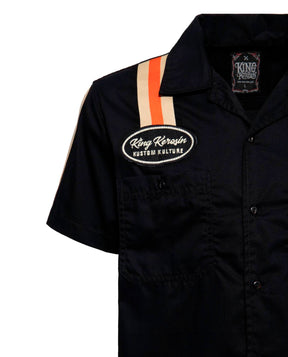King Kerosin - Camisa "Born in Baskerfield" Unisex - D2fy · Rocktud - King Kerosin