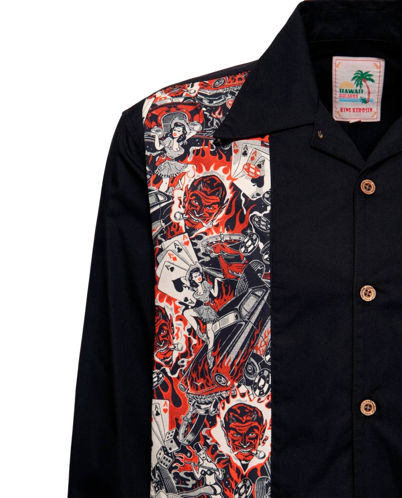 King Kerosin - Camisa "Rockers" Unisex - D2fy · Rocktud - King Kerosin