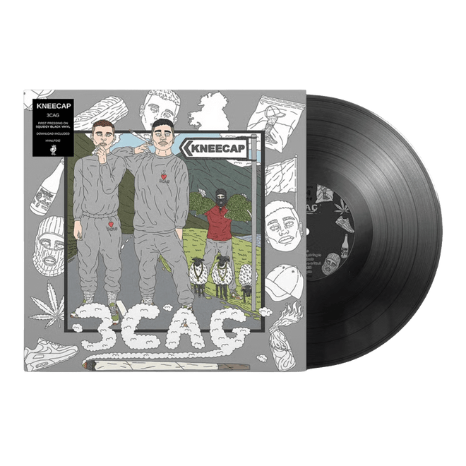 Kneecap - LP Vinilo "3CAG" - D2fy - Direct To Fans - KNEECAP