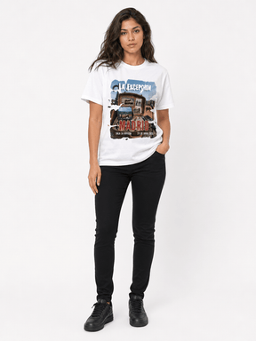La Excepción - Camiseta Oversize "Cartel" Unisex - D2fy - Direct To Fans - La Excepción