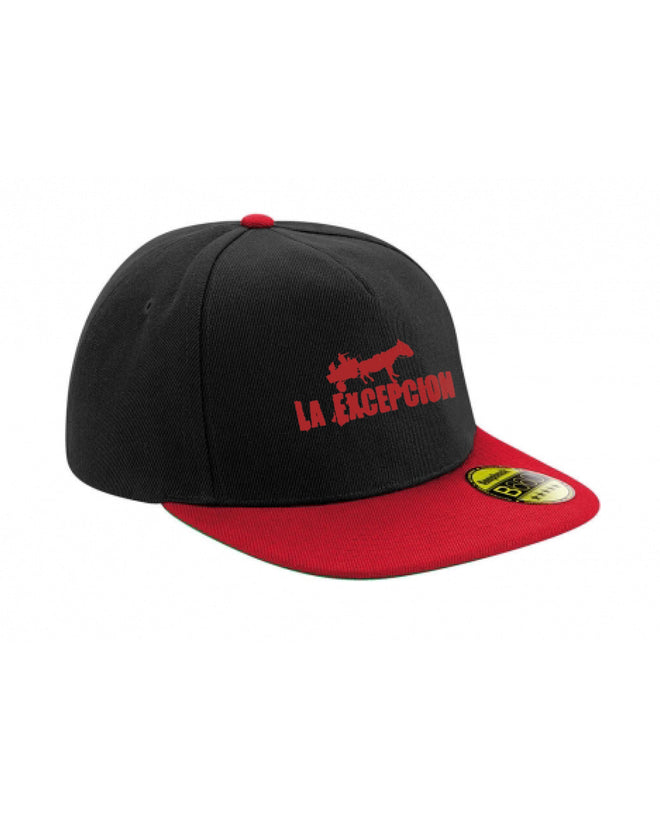 La Excepción - Gorra Roja Bordada "Logo" - D2fy - Direct To Fans - La Excepción