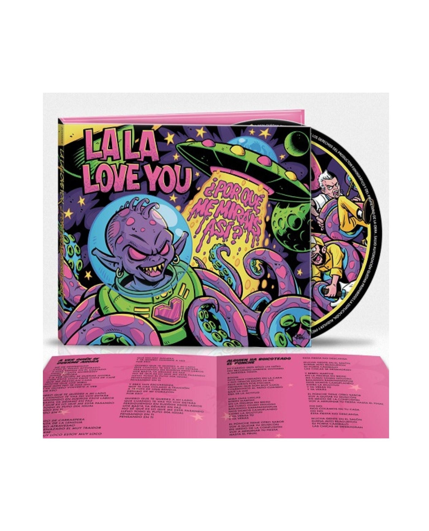 La La Love You - CD "¿Por Que Me Miráis Así?" - D2fy - Direct To Fans - D2fy
