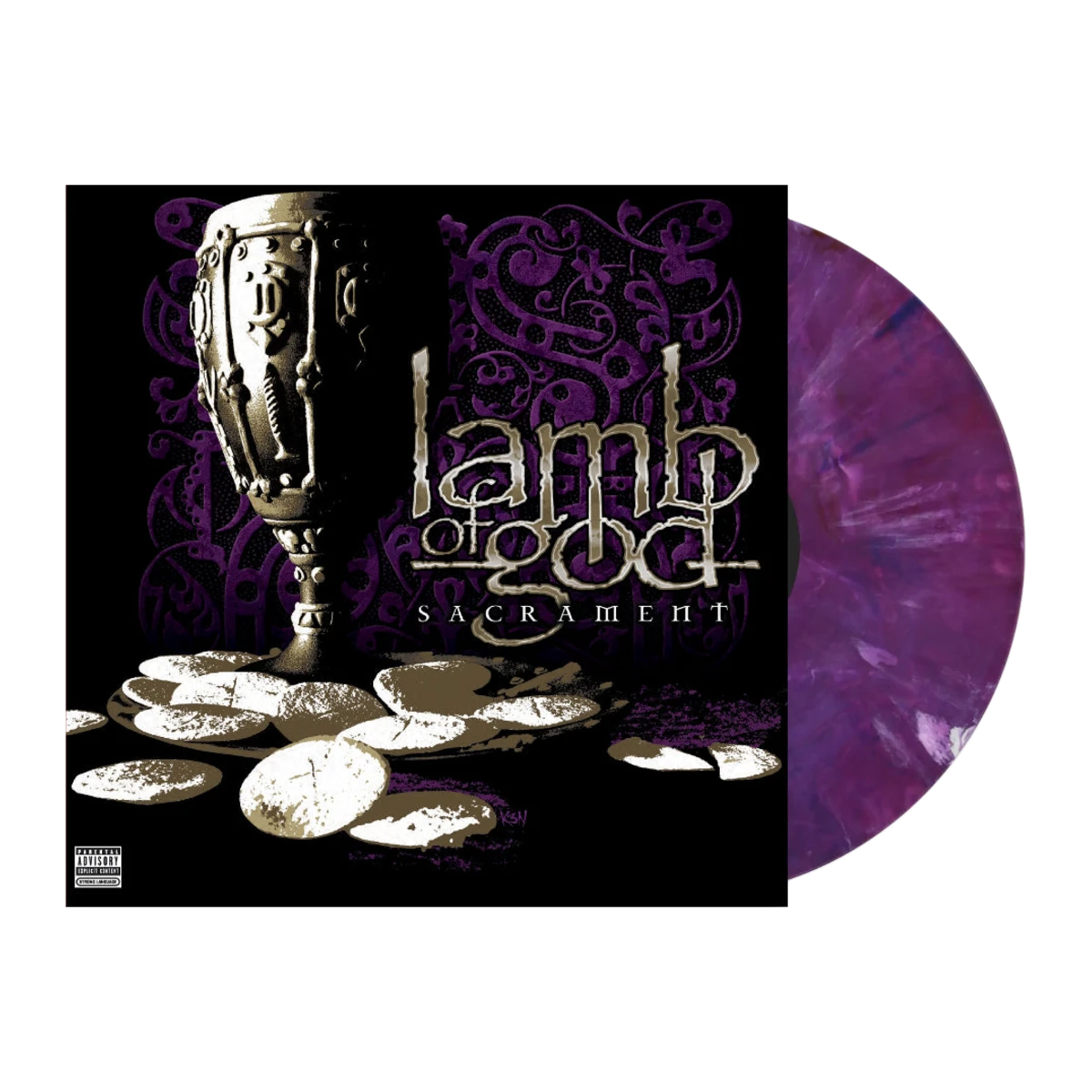 Lamb of God - LP Vinilo Color Púrpura Oscuro "Sacrament" (20 Aniversario)