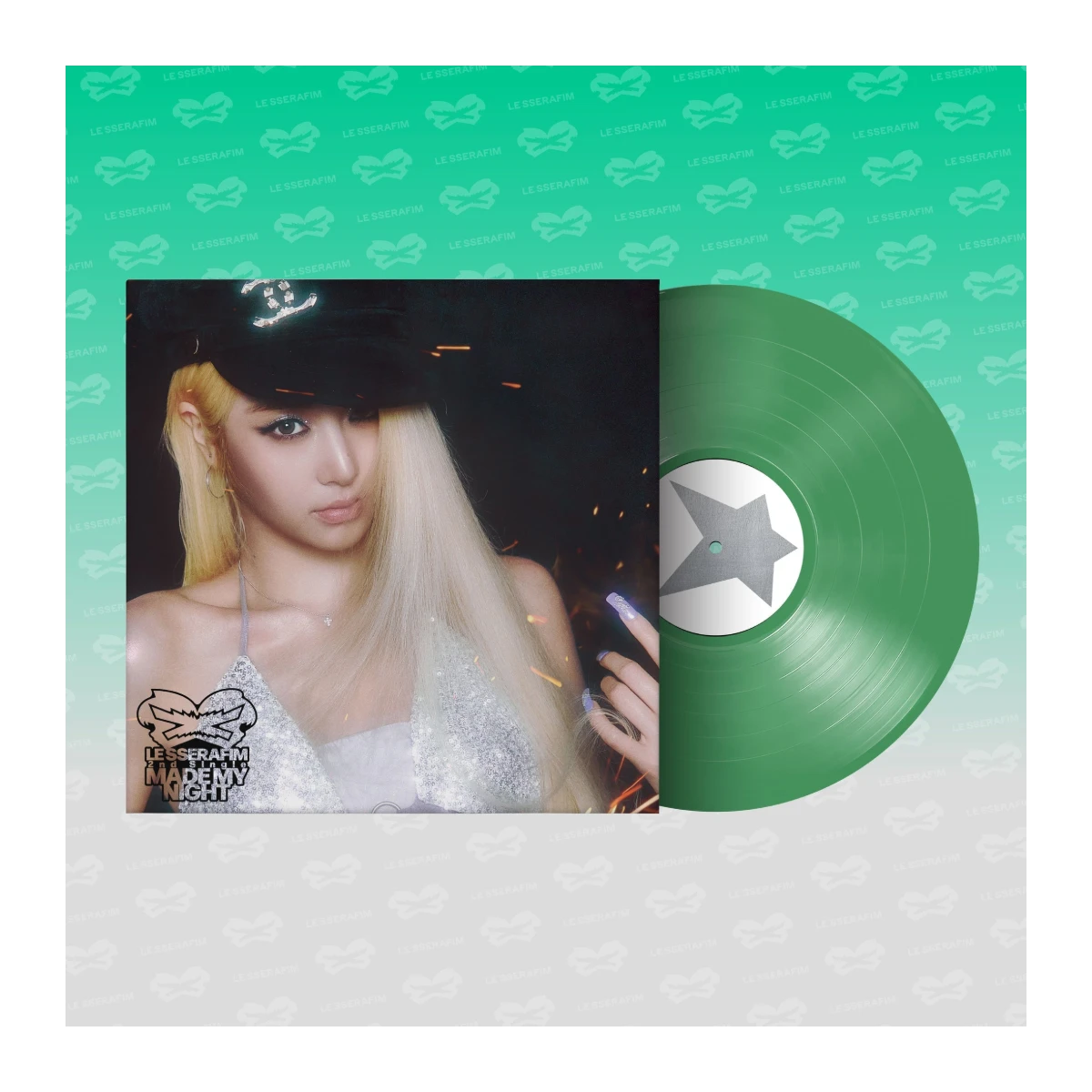 Le Sserafim - LP Vinilo "Made My Night - Chemical Night" (Spring Green Ver.)