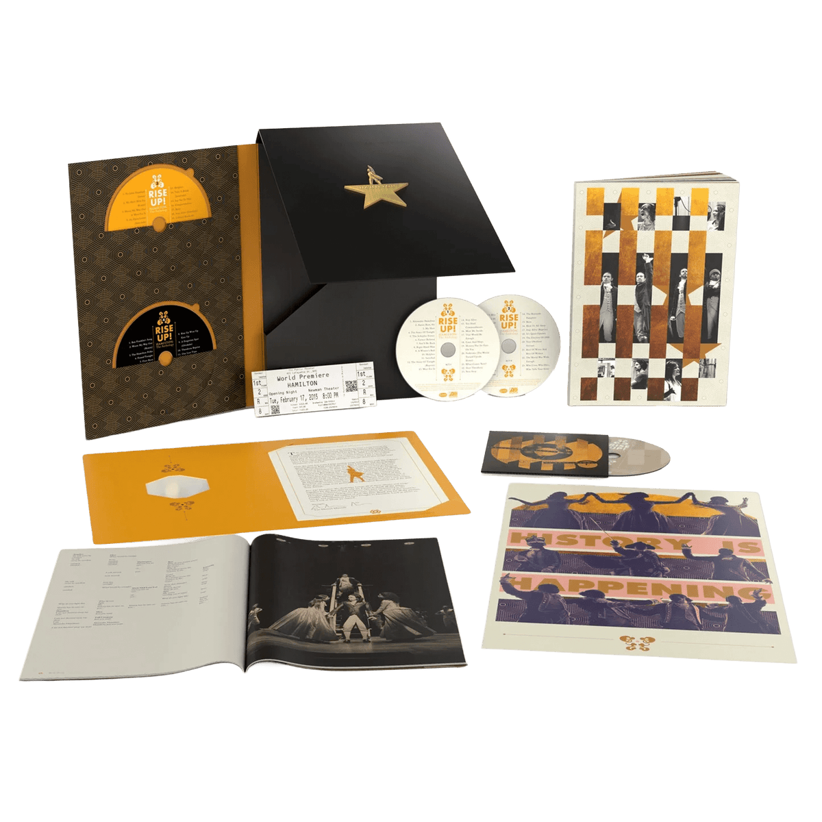 Lin-Manuel Miranda - 5CD "Rise Up! Hamilton: The Anthology" - D2fy - Direct To Fans - Lin-Manuel Miranda