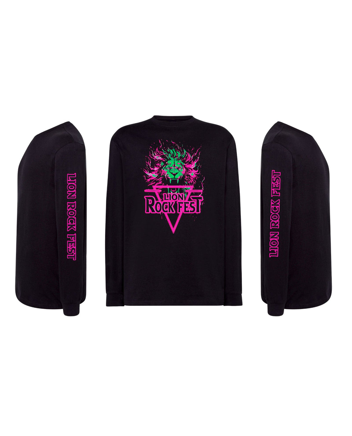 Lion Rock Fest - Camiseta Manga Larga Oficial Lion Rock Fest 2025 - D2fy · Rocktud - Loquillo