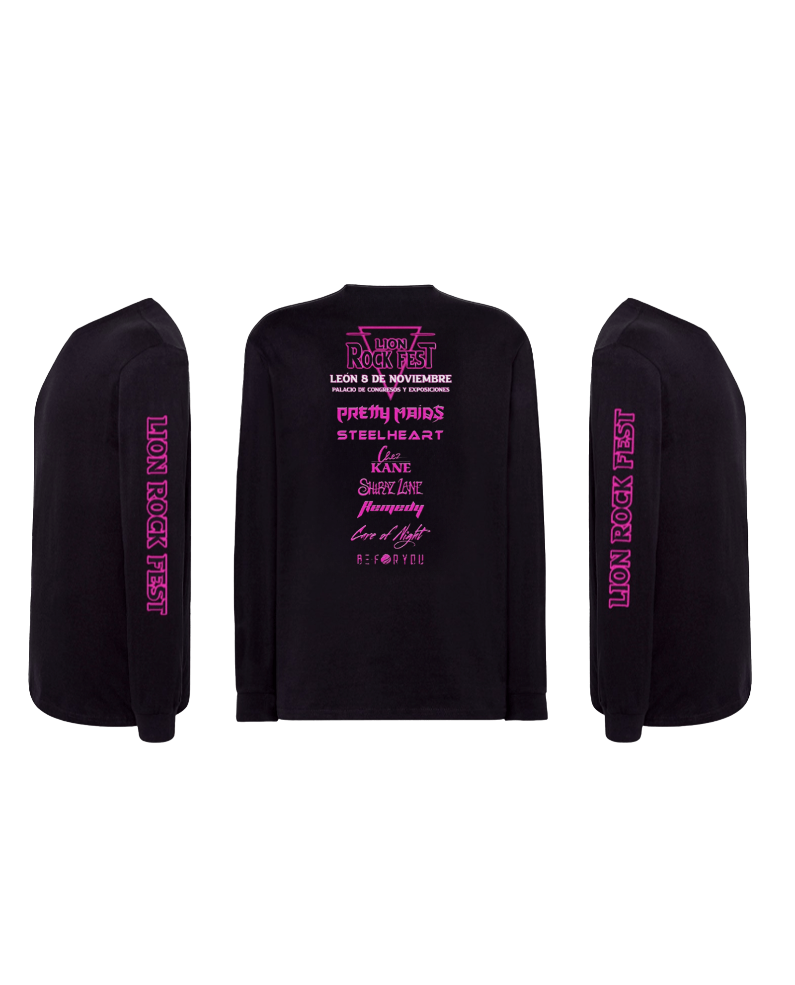 Lion Rock Fest - Camiseta Manga Larga Oficial Lion Rock Fest 2025 - D2fy · Rocktud - Loquillo