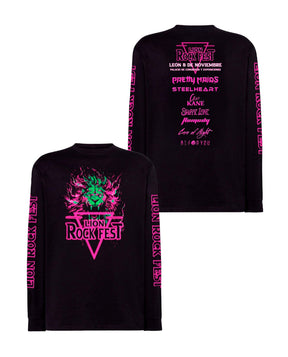Lion Rock Fest - Camiseta Manga Larga Oficial Lion Rock Fest 2025 - D2fy · Rocktud - Loquillo
