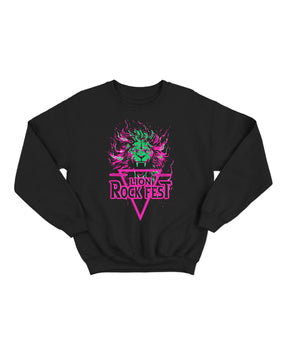 Lion Rock Fest - Sudadera Clásica Oficial Lion Rock Fest 2025 Negra - D2fy · Rocktud - Rocktud
