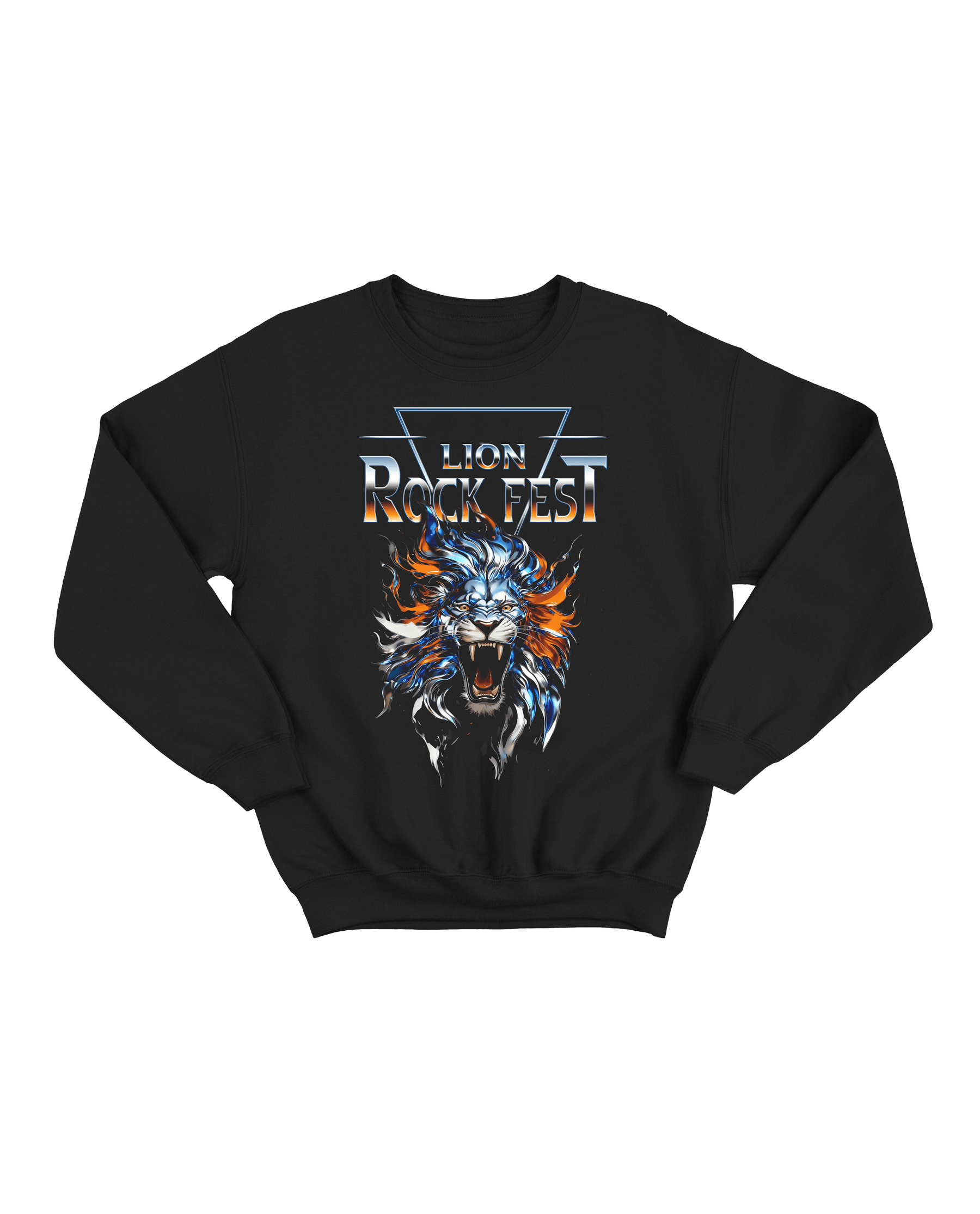 Lion Rock Fest - Sudadera Clásica Oficial Lion Rock Fest 2026 Negra - D2fy - Direct To Fans - Lion Rock Fest