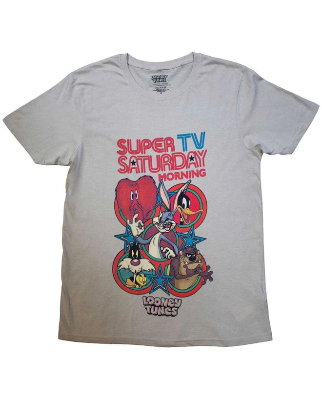 Looney Tunes - Camiseta "Super Saturday TV" Unisex - D2fy - Direct To Fans - D2fy
