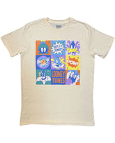 Looney Tunes - Camiseta "That's All Folks! Grid Pastel" Unisex - D2fy - Direct To Fans - D2fy
