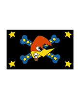Loquillo - Bandera "Logo" - D2fy · Rocktud - Loquillo