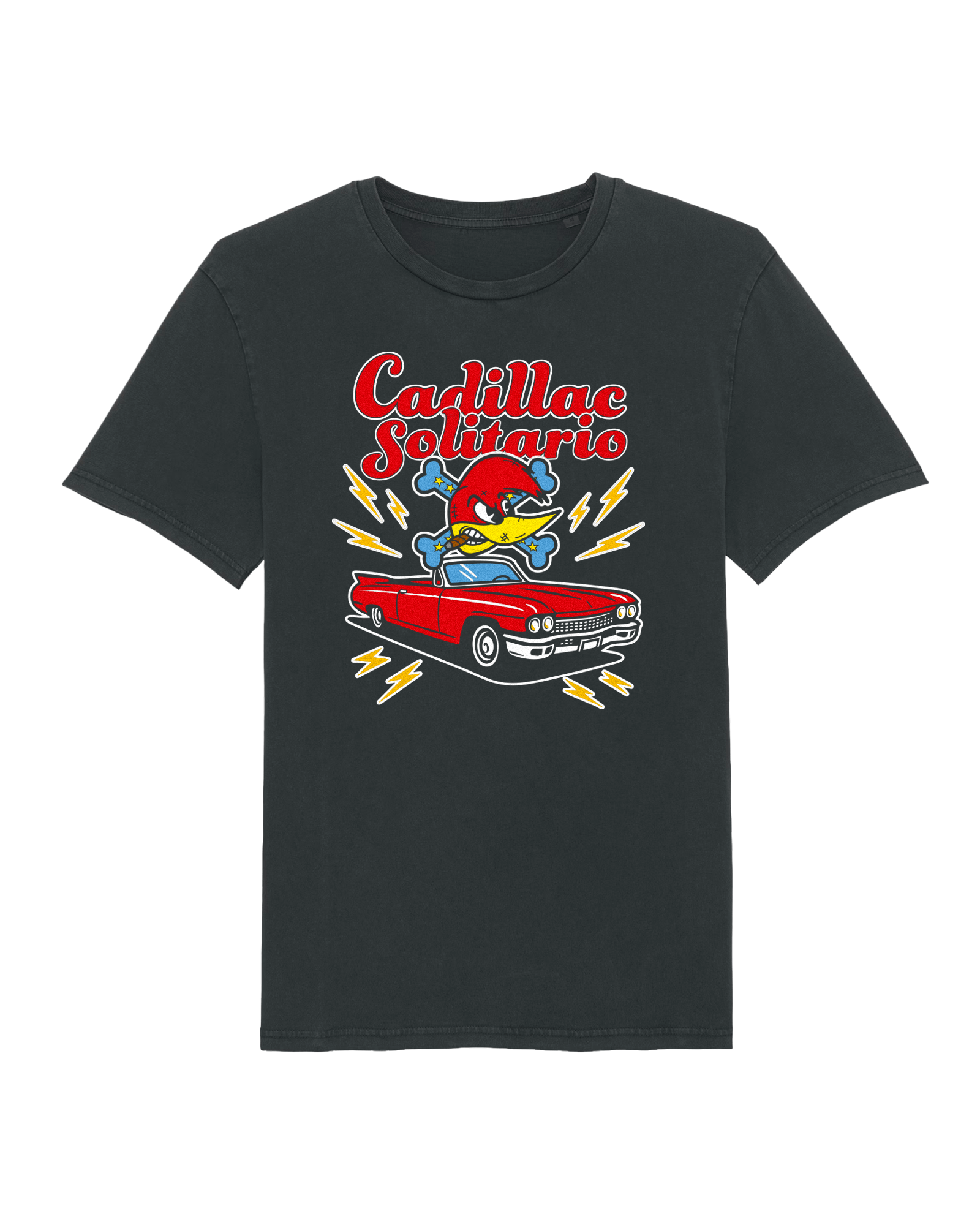 Loquillo - Camiseta "Cadillac Solitario II" - D2fy · Rocktud - Loquillo