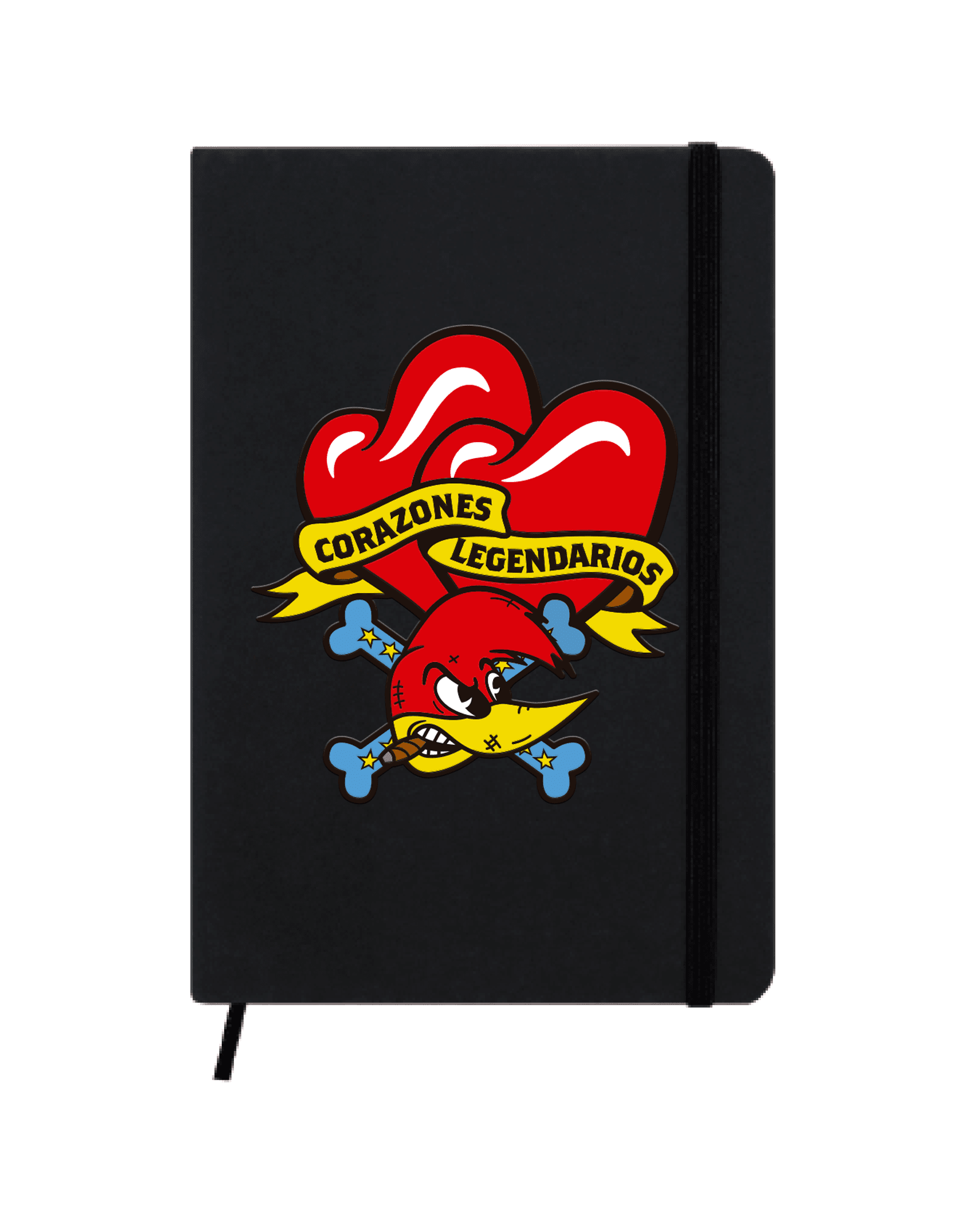 Loquillo - Libreta A5 "Corazones Legendarios" - D2fy · Rocktud - Loquillo