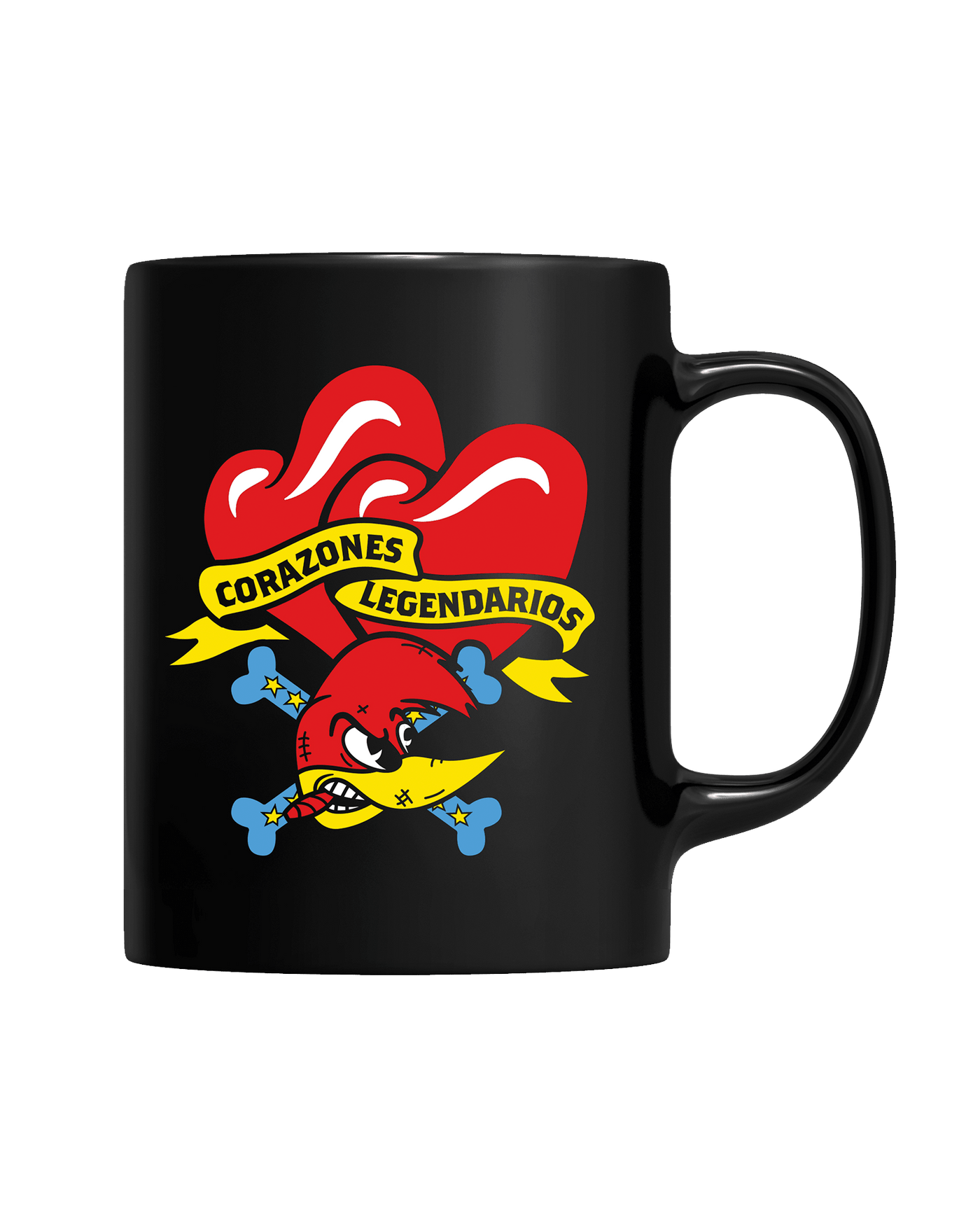 Loquillo - Taza "Corazones Legendarios" - D2fy · Rocktud - Loquillo
