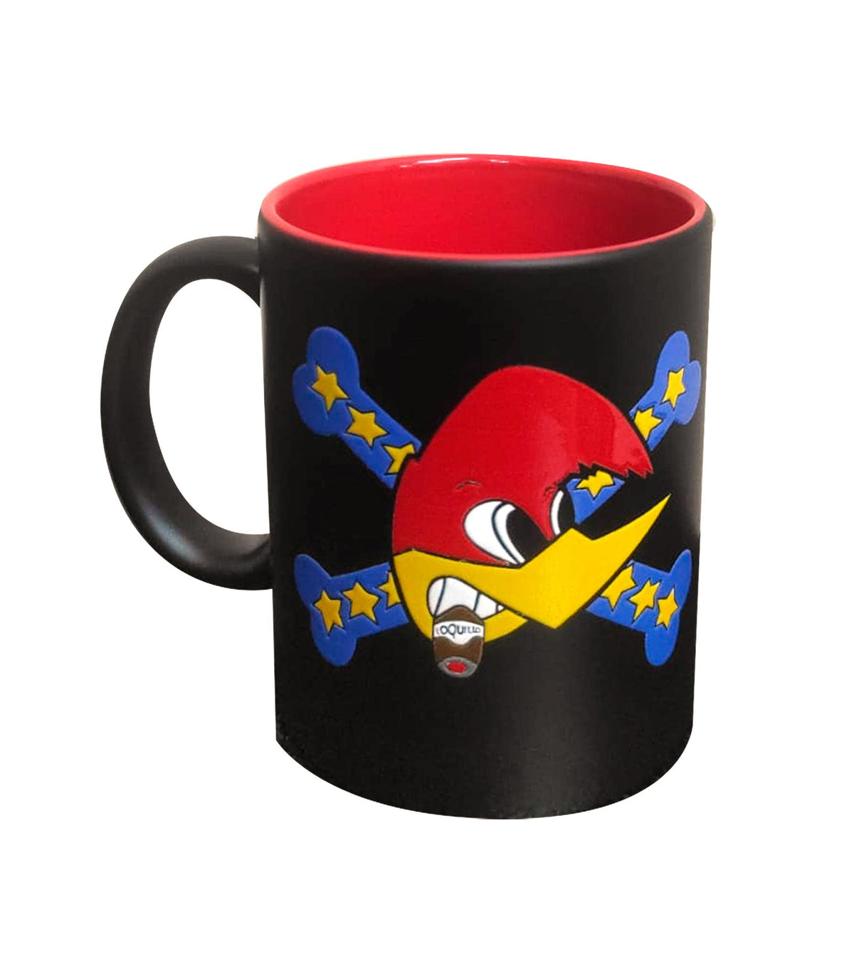 Loquillo - Taza Negra "Logo" - D2fy · Rocktud - Loquillo