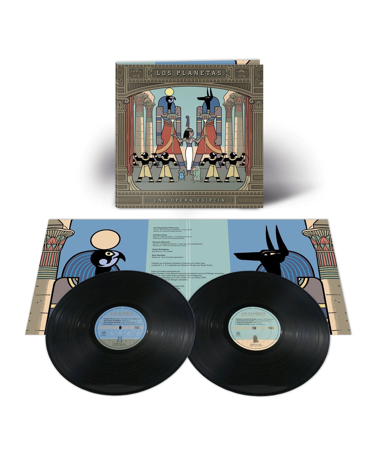 Los Planetas - 2LP Vinilo "Una Ópera Egipcia" - D2fy · Rocktud - Rocktud