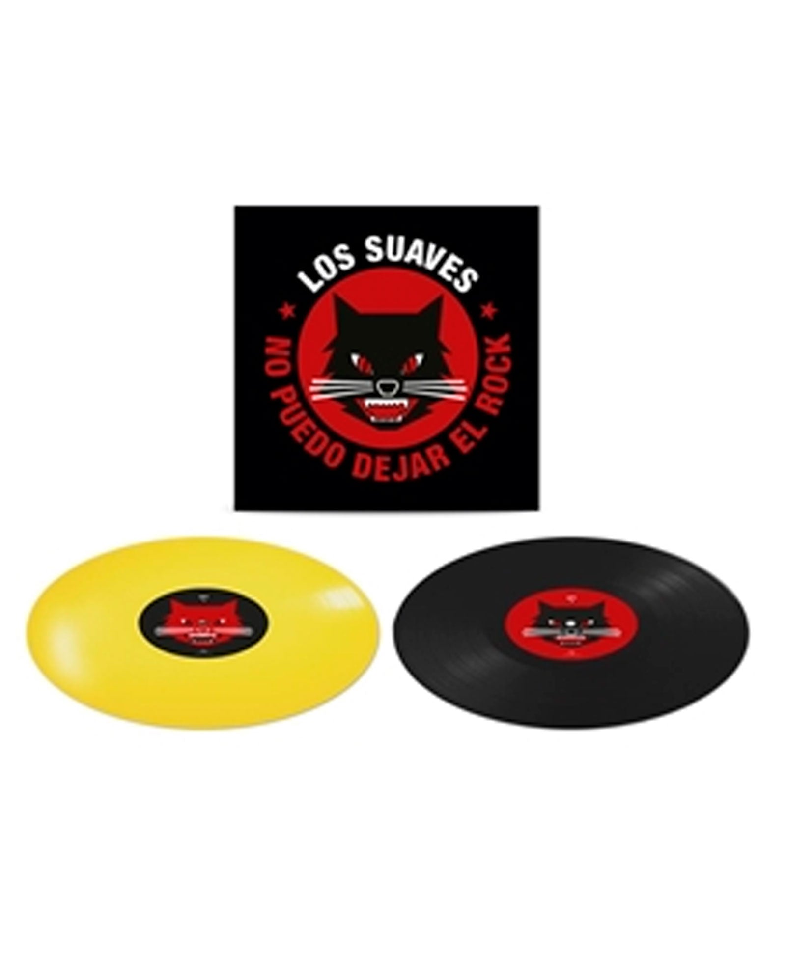 Los Suaves - 2LP Vinilo Amarillo Transparente y Negro "No puedo dejar el Rock" Reedición 2025 - D2fy · Rocktud - Los Suaves