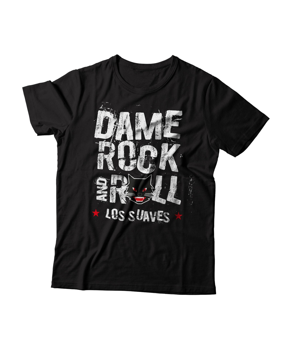 Los Suaves - Camiseta "Dame Más Rock And Roll" - D2fy · Rocktud - Los Suaves