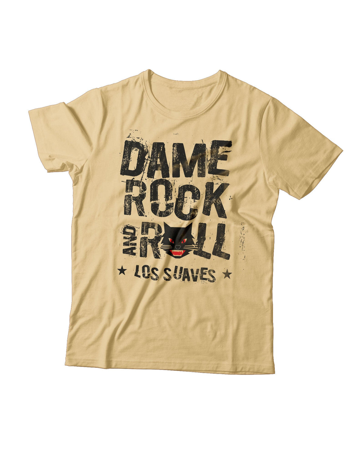 Los Suaves - Camiseta "Dame Más Rock And Roll" - D2fy · Rocktud - Los Suaves