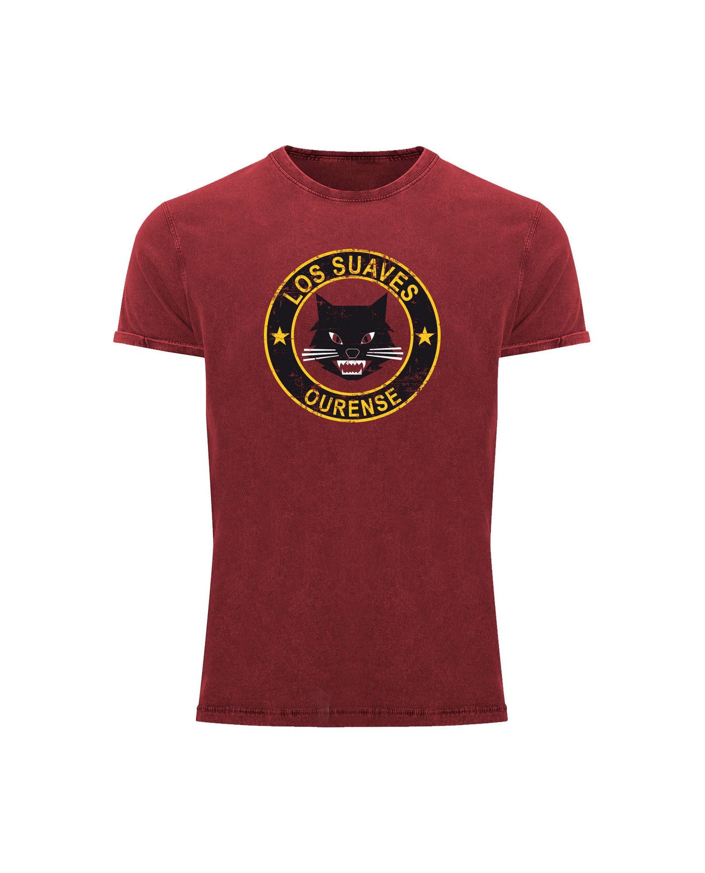 Los Suaves - Camiseta Denim Unisex Bicolor - D2fy · Rocktud - Los Suaves
