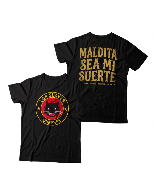 Los Suaves - Camiseta "Maldita sea mi suerte" - D2fy - Direct To Fans - Los Suaves