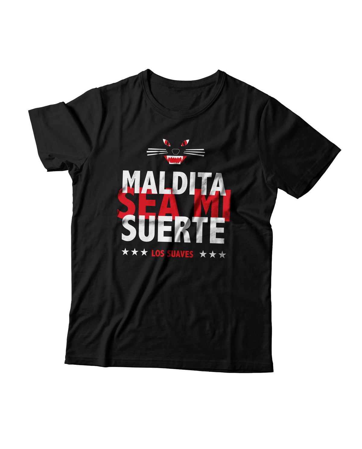 Los Suaves - Camiseta "Maldita Sea Mi Suerte" - D2fy · Rocktud - Los Suaves