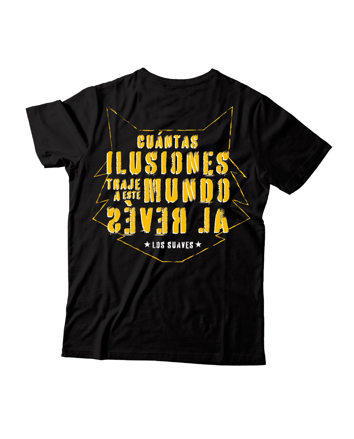 Los Suaves - Camiseta "Mundo Al Revés" - D2fy · Rocktud - Los Suaves