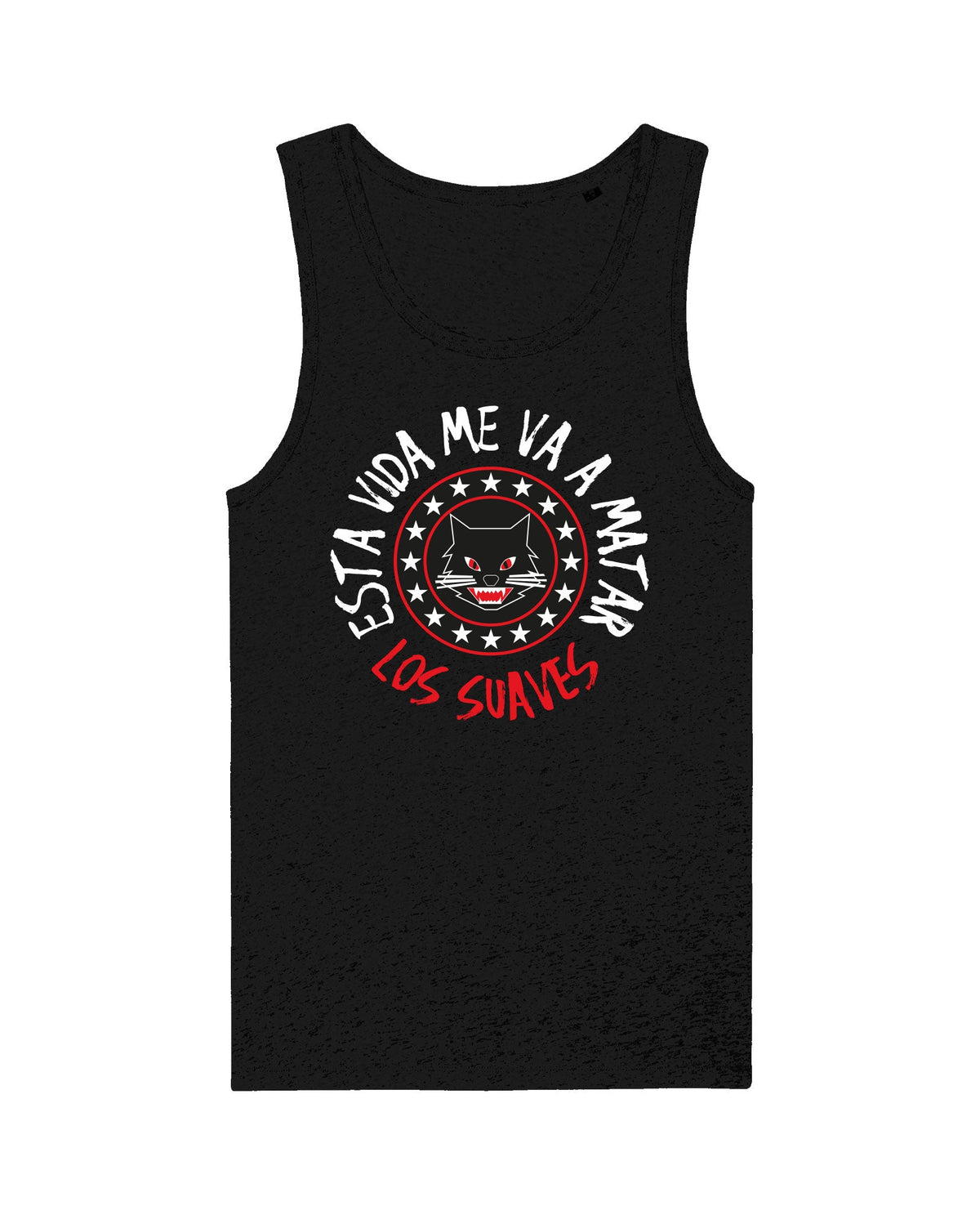 Los Suaves - Camiseta Tirantes Los Suaves "Esta Vida Me Va a Matar" Hombre - D2fy · Rocktud - Los Suaves