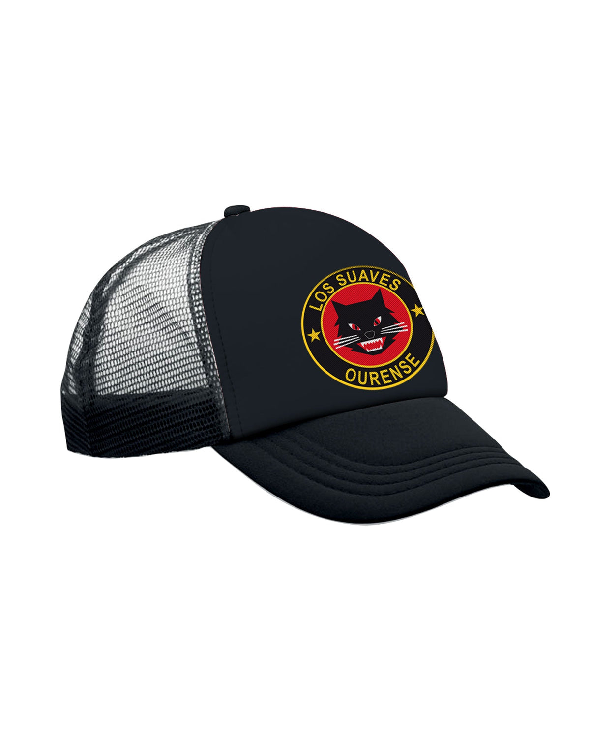 Los Suaves - Gorra Trucker "Logo" Bordada Negra - D2fy · Rocktud - Los Suaves