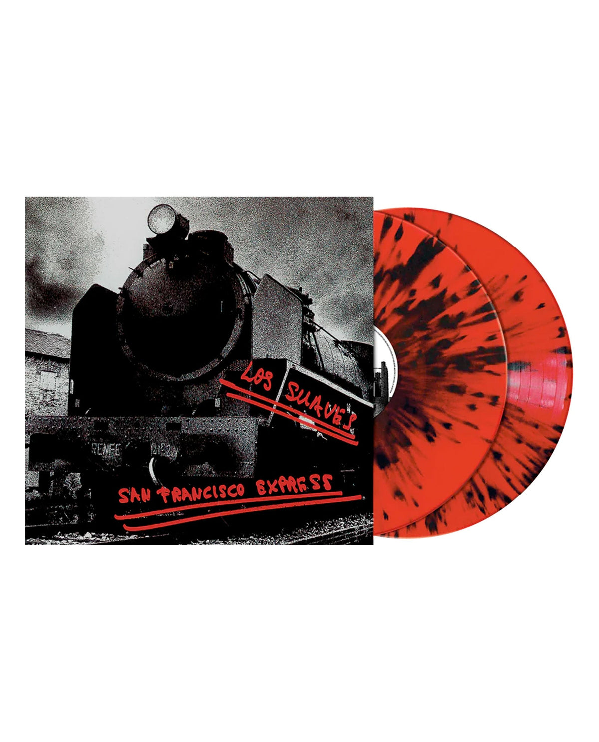 Los Suaves - LP Vinilo Splatter Rojo y Negro "San Francisco Express" - D2fy · Rocktud - Los Suaves