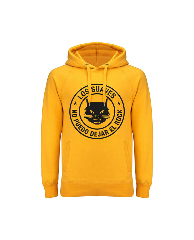 Los Suaves - Sudadera Capucha Doble Bolsillo "No Puedo Dejar el Rock" - D2fy · Rocktud - Los Suaves