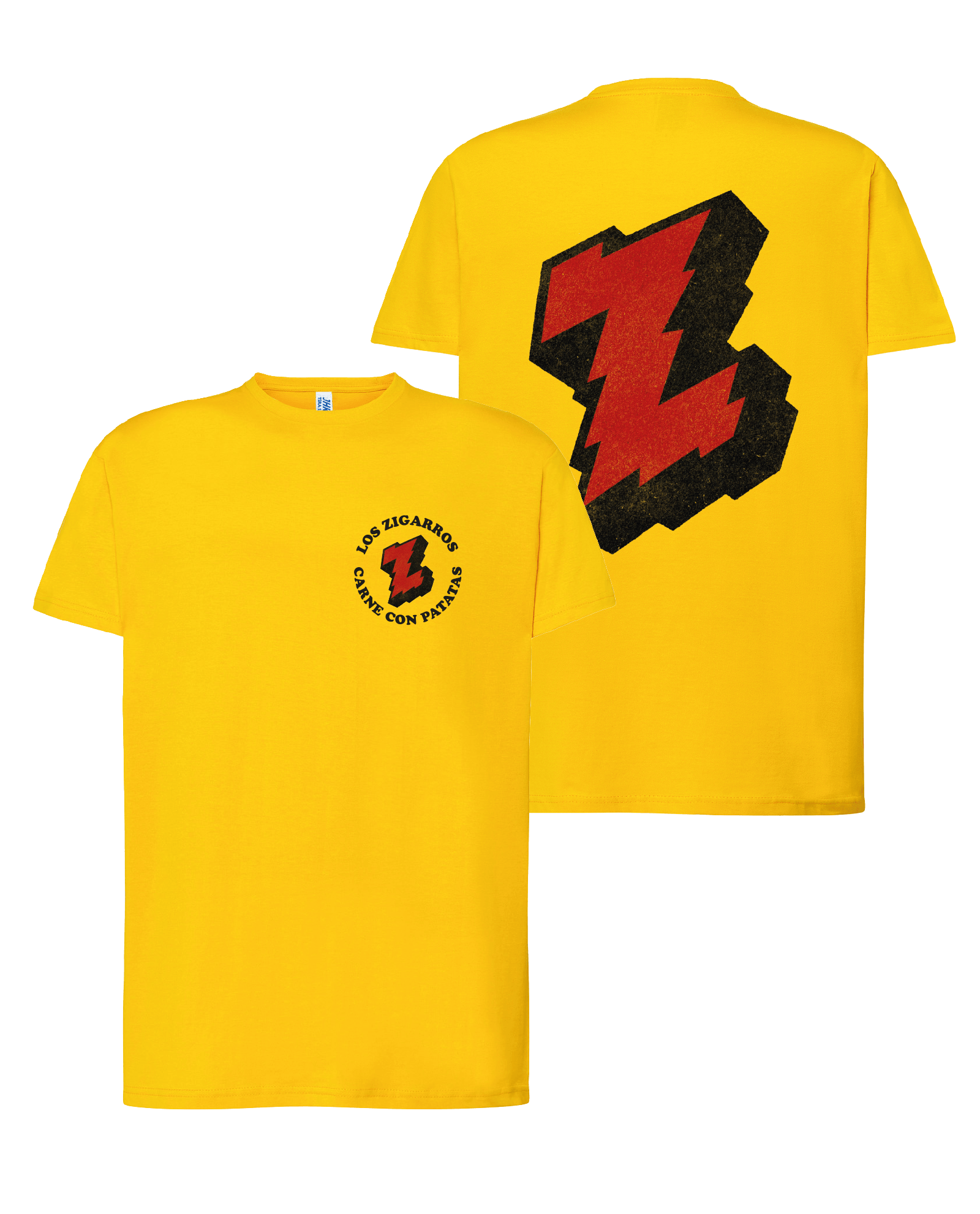 Los Zigarros - Camiseta Logo Z "Carne con Patatas" - D2fy - Direct To Fans - Los Zigarros