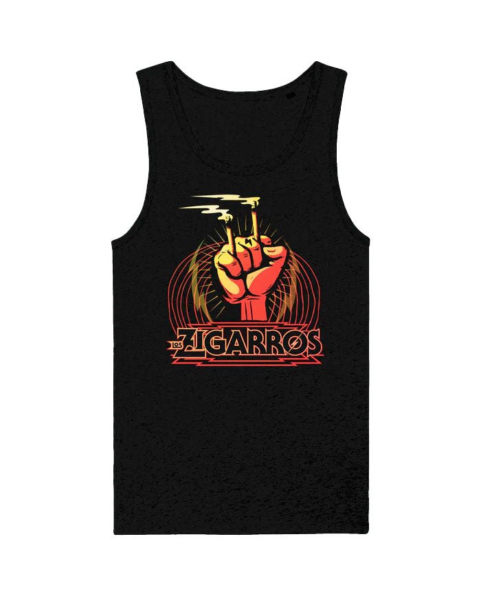 Los Zigarros - Camiseta Tirantes "Puño" Hombre - D2fy · Rocktud - Los Zigarros