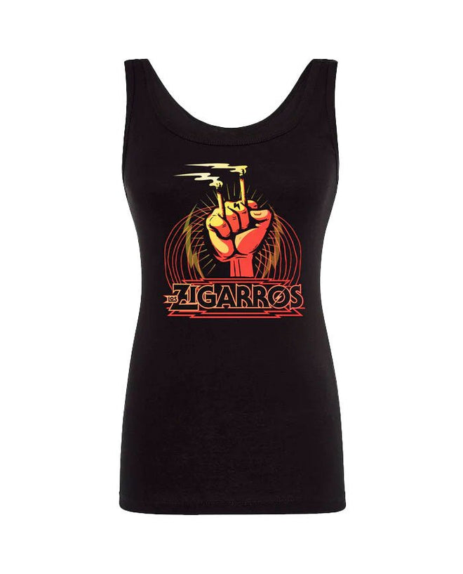 Los Zigarros - Camiseta Tirantes "Puño" Mujer - D2fy · Rocktud - Los Zigarros