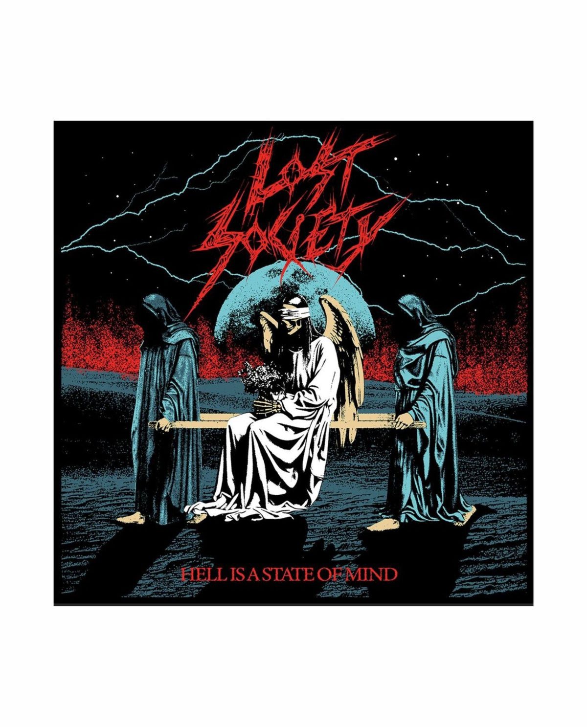 Lost Society - LP Vinilo Rojo Transparente "Hell is a State of Mind" - D2fy · Rocktud - Rocktud